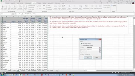 test genius excel practice test